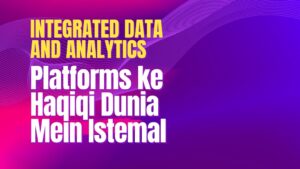 How does a fully integrated data and analytics platform enable?